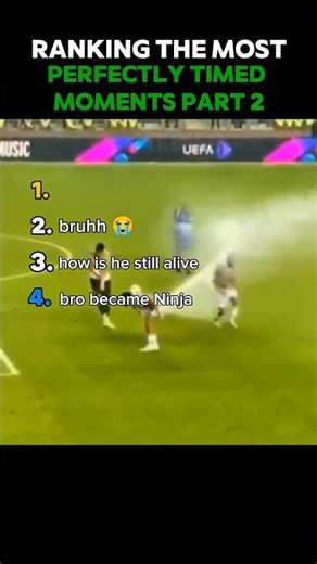 ranking the most perfectly timed moments