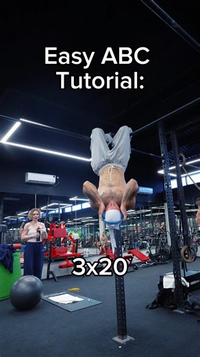Easy ABC Tutorial💀#tutorial #workout #calisthenics #stepbystep #tips #shelove