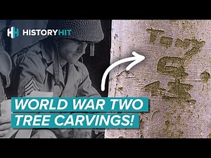 Easy Company G.I.s Carved Their Names Into Trees In This English Village