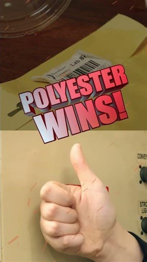 Polyester v.s. Paper | WHO WILL WIN❓💥