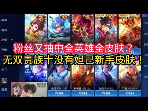 王小贱：什么，无双贵族十没有妲己新手皮肤！无双贵族竟然没有妲己新皮肤？【王者荣耀】
