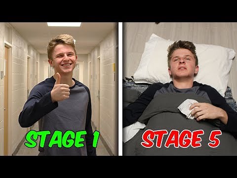 The 7 Stages of Getting Sick