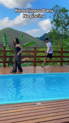 Kened threw Dany into the pool #comedy #shorts