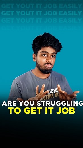Navin kumar | Job Search Strategist👨🏻‍💻 | 🥺Are you struggling to land an IT job as a fresher? 😔 Don't worry, I've got the perfect solution for you! 😊 First, let's identify the... | Instagram