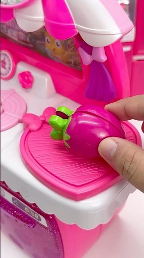 Satisfying with Unboxing & Review Miniature Minnie Mouse Kitchen Playset Cooking Video | ASMR Videos