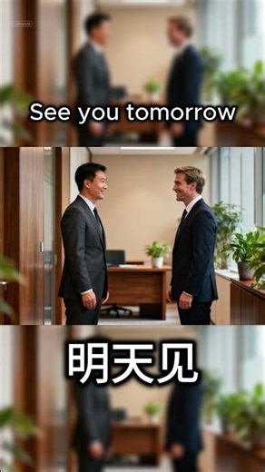 Learn "See You Tomorrow" in English – Watch the FULL video! – American English for Chinese Speakers