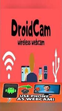 how to use android as a webcam for pc laptop
