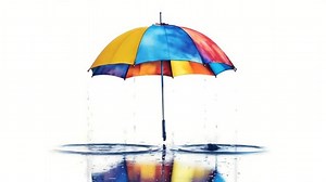 Umbrella Raindrops Cartoon Images – Browse 15,574 Stock Photos, Vectors, and Video