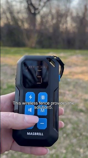 With this 2-in-1 wireless dog fence &training collar, say NO to escaped dogs! #factory #dogtraining