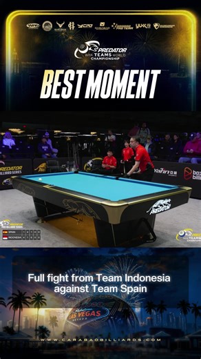 Team Indonesia vs Team Spain: A Billiards Match Reflection