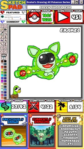 Drawing Reuniclus 🫧 | Drawing All Pokemon Series (DAY 99)