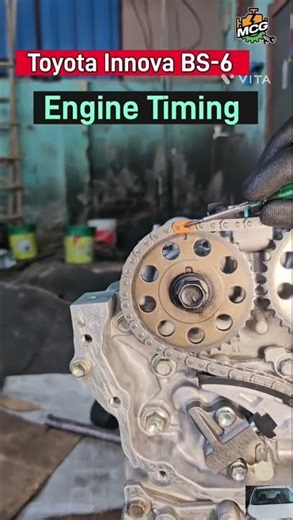 Toyota Innova timing mark kaise milaye #toyta injan taming setap.