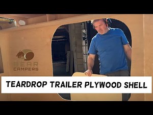 How to Wrap a Teardrop Trailer Frame with FLEXIABLE Plywood: Tools & Tips