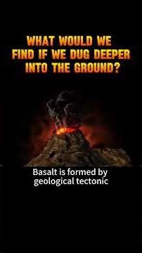 What would we find if we dug deeper into the ground? #geosphere #geoscience #geospace #geost
