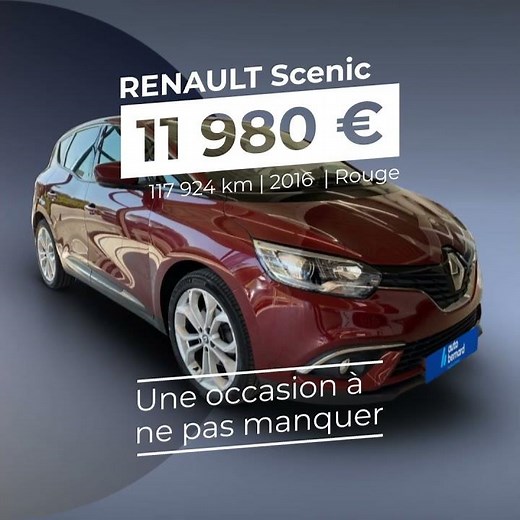 Découvrez notre RENAULT Scenic 1.5 dCi 110ch energy Business