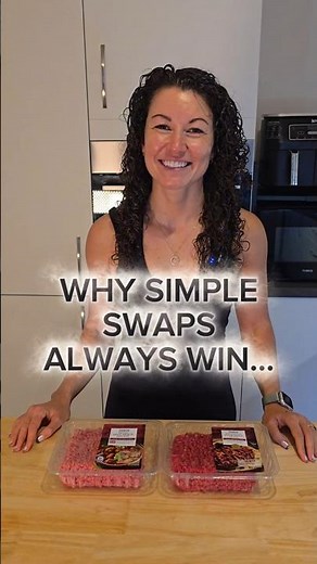 Why simple swaps always win! #weightloss #healthandfitnessprogramme #factsnotfad