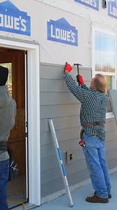3.3K views · 54 reactions | DIY Vinyl Siding Installation | The Excellent Laborer | Facebook
