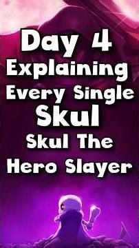 Day 4 OF EXPLAINING EVERY SKUL IN SKUL THE HERO SLAYER - Thief #skultheheroslayer #guide #day4