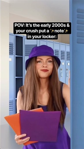 #millennial memories: Getting a locker note from your crush in middle school. #nostalgia #early2000s
