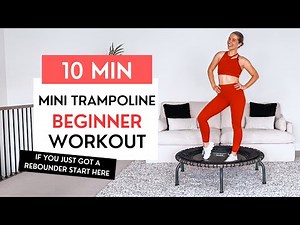 10-Minute Beginner Mini Trampoline Workout | Low-Impact Rebounder Routine with Jump&Jacked