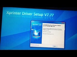 How to download & install Thermal Receipt Xprinter xp e200l Driver Urdu/Hindi