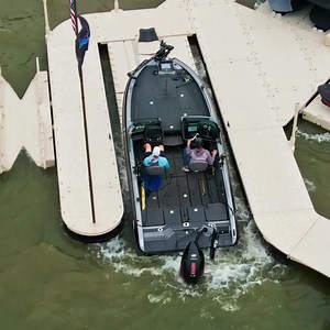 5.1K views · 321 reactions | The Wave Armor Boat Port is a complete game changer!  No power needed.  Supports boats up to 4,200 lbs.  Takes just seconds to launch and dock. | Wave Armor | Facebook