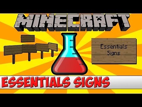 Minecraft Bukkit Plugin - Essentials Signs (Buy, Sell, etc) - Tutorial