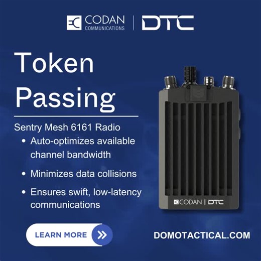 #dtc #codnacomms #codan #fridayfact #tokenpassing #sentrymesh6161 | DTC | A Codan Company