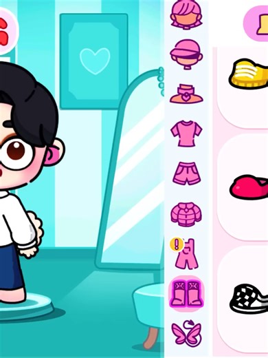 Creando personajes de Avatar World: Gino y Baby Saya