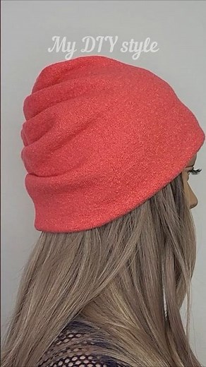 A DIY hat — it couldn’t be easier!