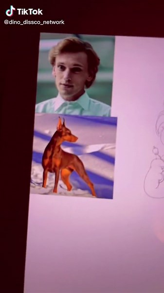 Bluey and Stranger Things Crossover with Henry the Doberman Pinscher #001