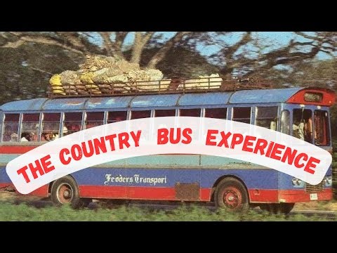 The Jamaican Country Bus Experience #jamaica #bus