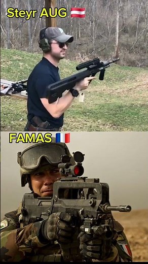 FAMAS vs AUG: The Bullpup That Wins Every Time #rifles #comparison