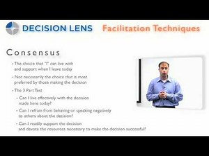 Facilitation Techniques - Part 2 of 3