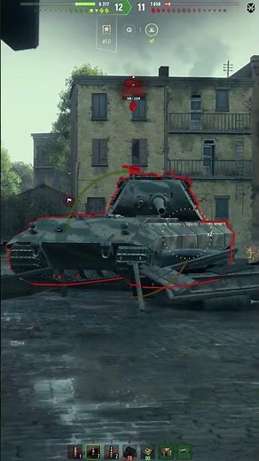 IS-7 video in Ace tanker, 8002 dmg, 4560 block, 5 kills | World of Tanks Ultra HD 4K #Shorts 4