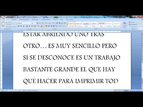 TUTORIAL COMO IMPRIMIR VARIOS ARCHIVOS PDF A LA VEZ