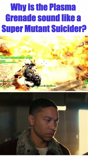 Why is the plasma grenade sound like Super Mutant Suicider? Fallout Season 2