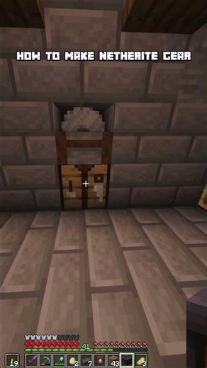 How To Craft Netherite Armor & Tools in Minecraft 1.21