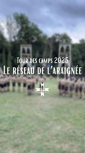 Rencontre avec le @reseauaraignee sur le tour des camps 2025 🇫🇷🥳 | Guides et Scouts d'Europe