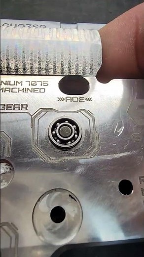Airsoft shimming with bearings PRO TIP #airsoft #airsoftupgrades