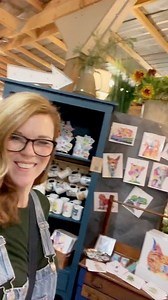 Andrea Nelson on Instagram: "Come with me! @thefunkyshackmercantile #trilith #tyronega #smallbusiness #creativebusiness #artlife #instaartist #womenownedsmallbusiness #makesomething"