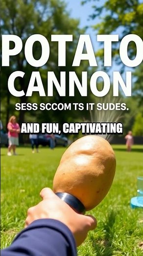The Explosive Potato Cannon