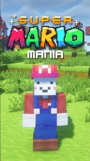 This mod TURNS you into MARIO! #minecraft #mario