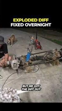Exploded Diff - This took HOURS to fix!