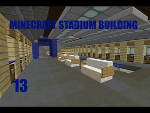 Minecraft Stadium Building EP.13: Away Locker Room
