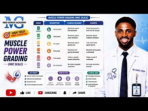 Muscle Power Grading (MRC) Explained | Muscle Strength Assessment Made Simple