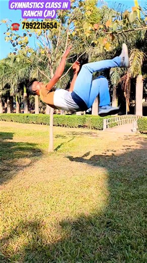Learn Backflip 😲 😱 | #fitness #acrobatics #flip #shorts | Gymnastics Class In Ranchi (JH) |