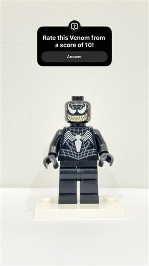LEGO Minifigure Venom from Spider-Man 3 #lego #legominifigures