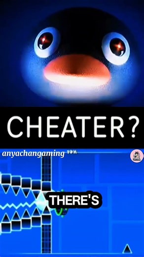 Is This Geometry Dash Run ACTUALLY Cheating? 😳 #GeometryDash #GamingShorts #ImpossibleCheater