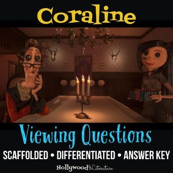 Coraline Viewing Questions Pack (with Answer Key)